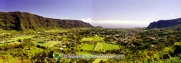 Panorama du village de la Plaine des Palmistes